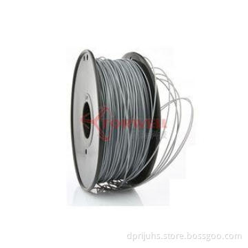 Toughness Silver ABS 1.75 MM Filament Spool With PLA HIPS P